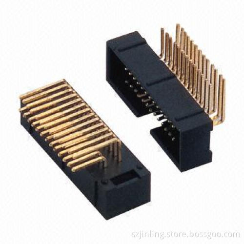 1.27 x 2.54mm box header, SMT type with height of 7.1mm